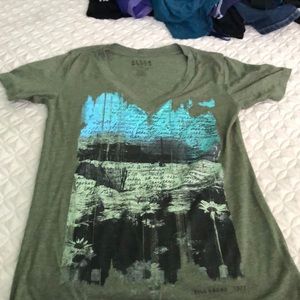 New, no tags, Billabong tee, small, v- neck